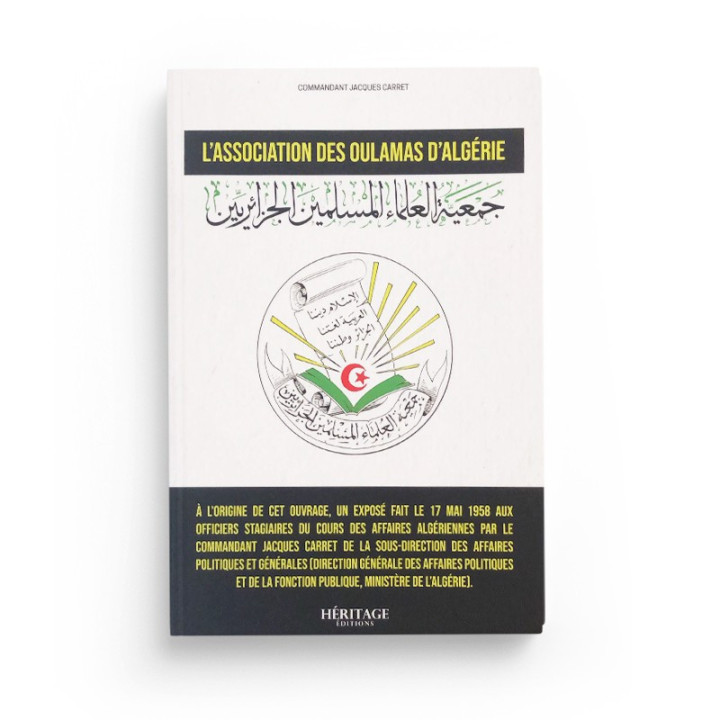 Algérie Commandant Jacques Carret Héritage éditions