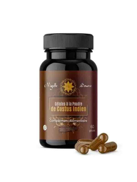 60 gélules à la poudre de costus indien – Nigelle Source