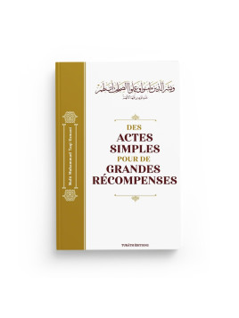 Des actes simples pour de...