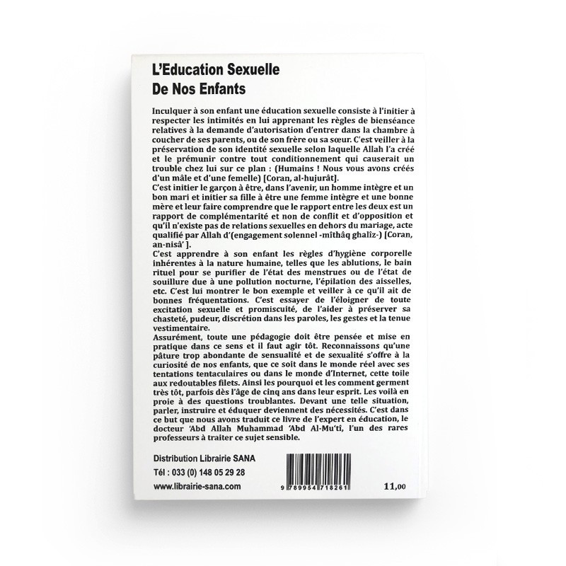 Réussir l'éducation sexuelle de nos enfants -Dr Abdallah Ab Al-Mu'ti