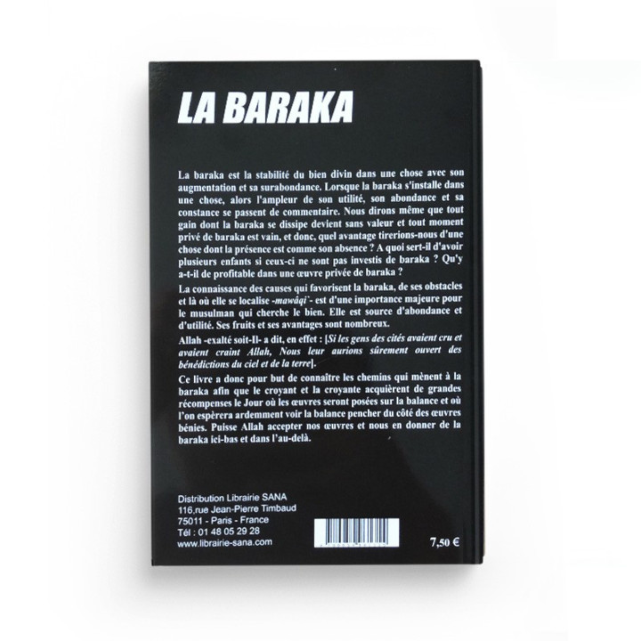 La Baraka - Amin Ash-Shaqawi - Edition Al Madina