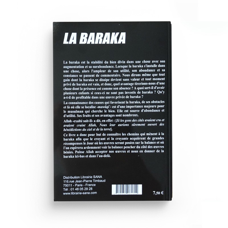 La Baraka - Amin Ash-Shaqawi - Edition Al Madina