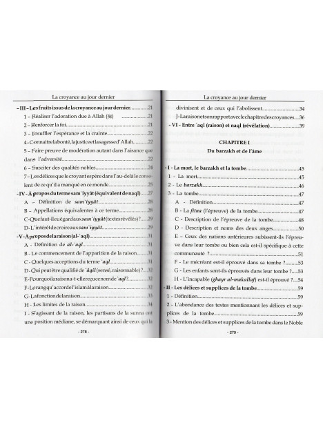 La Croyance au Jour Dernier