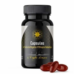Capsule à l'huile de nigelle