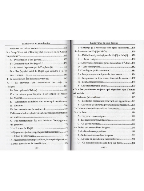 La Croyance au Jour Dernier