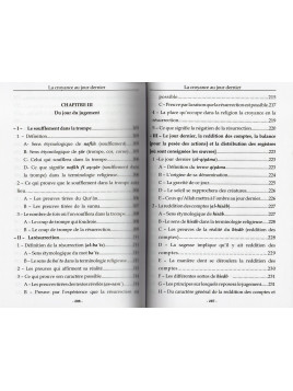 La Croyance au Jour Dernier