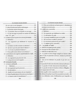 La Croyance au Jour Dernier