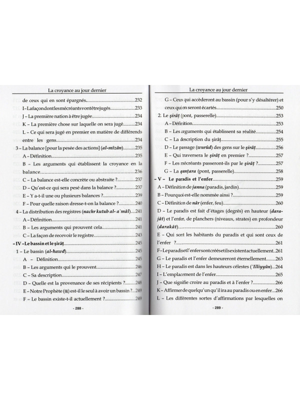 La Croyance au Jour Dernier