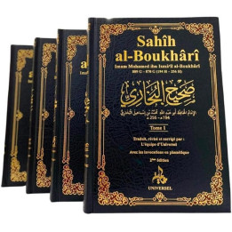 Sahih Al Boukhari - 4 Volumes - Editions Universel