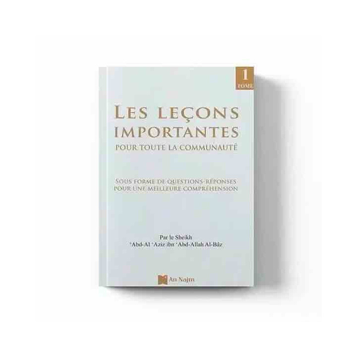 Les leçons importantes pour toute la communauté – Éditions An-Najm