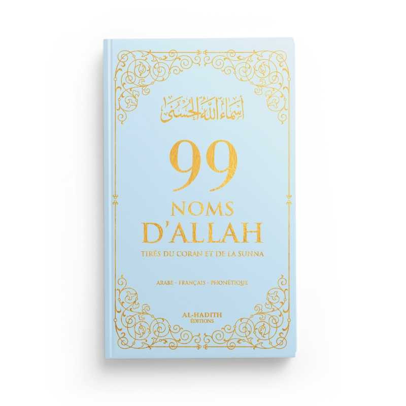 99 Noms D'Allah - bleu ciel - Editions Al Hadith