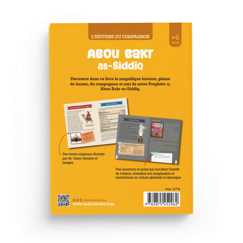 L'histoire du compagnon : Abou Bakr as-Siddîq - Editions Al Hadith