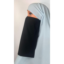 Half niqab Noir - Microfibre