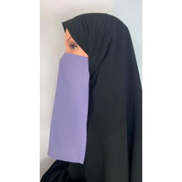 Half niqab Lila - Microfibre