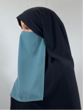 Half niqab émeraude 2312 -...