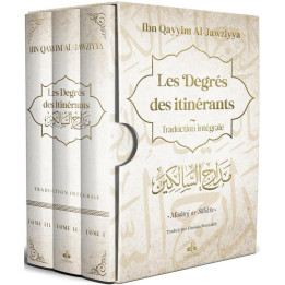 Les degrés des itinérants - Coffret 3 Volumes - Ibn Qayyim - Bouraq