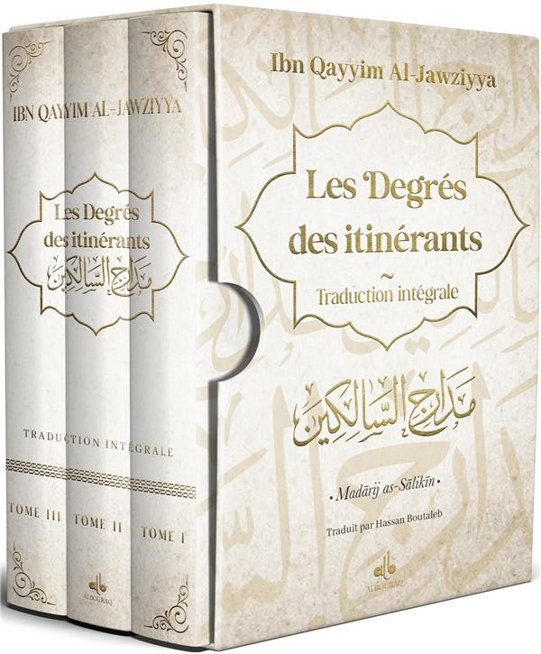 Les degrés des itinérants - Coffret 3 Volumes - Ibn Qayyim - Bouraq
