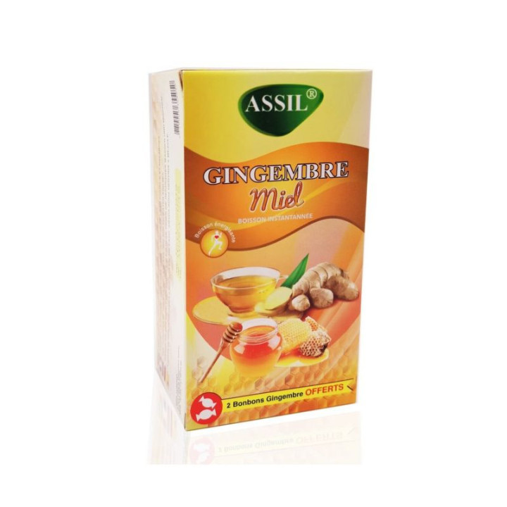 Tisane Gingembre Miel - 100% Naturelle - Assil