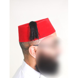 Tarbouche marocain rouge