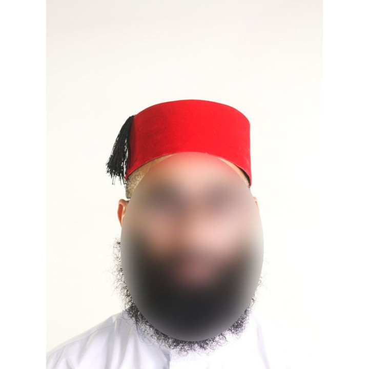 Tarbouche marocain rouge