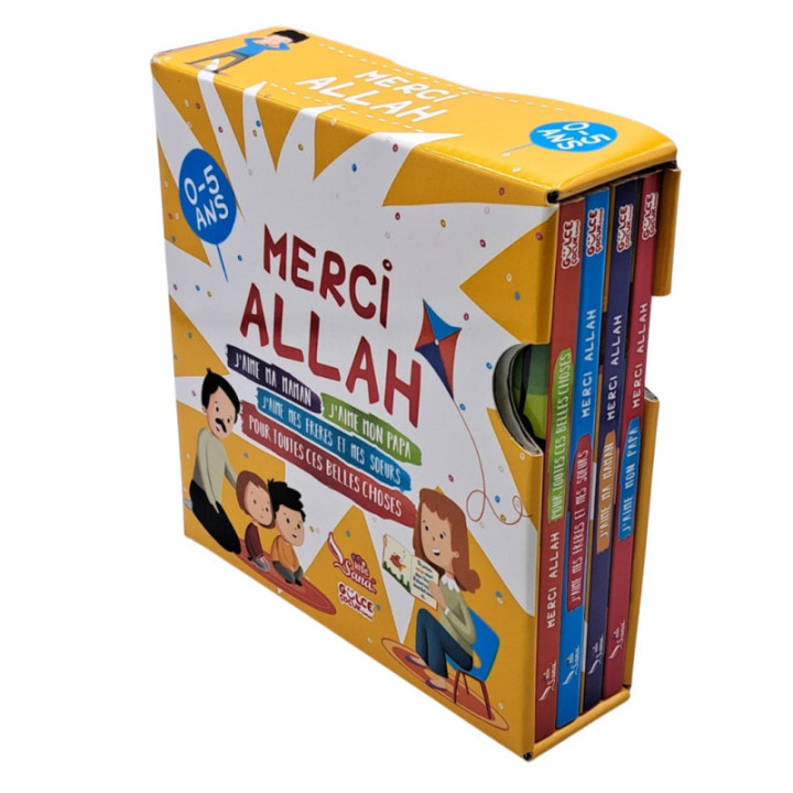 Pack Collection "Merci Allah" : Livres D'éveil Spirituel Pour Enfants (0-5 Ans)