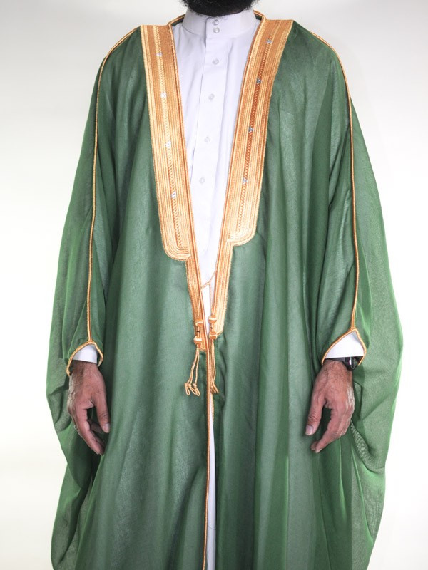 Bisht saoudien vert