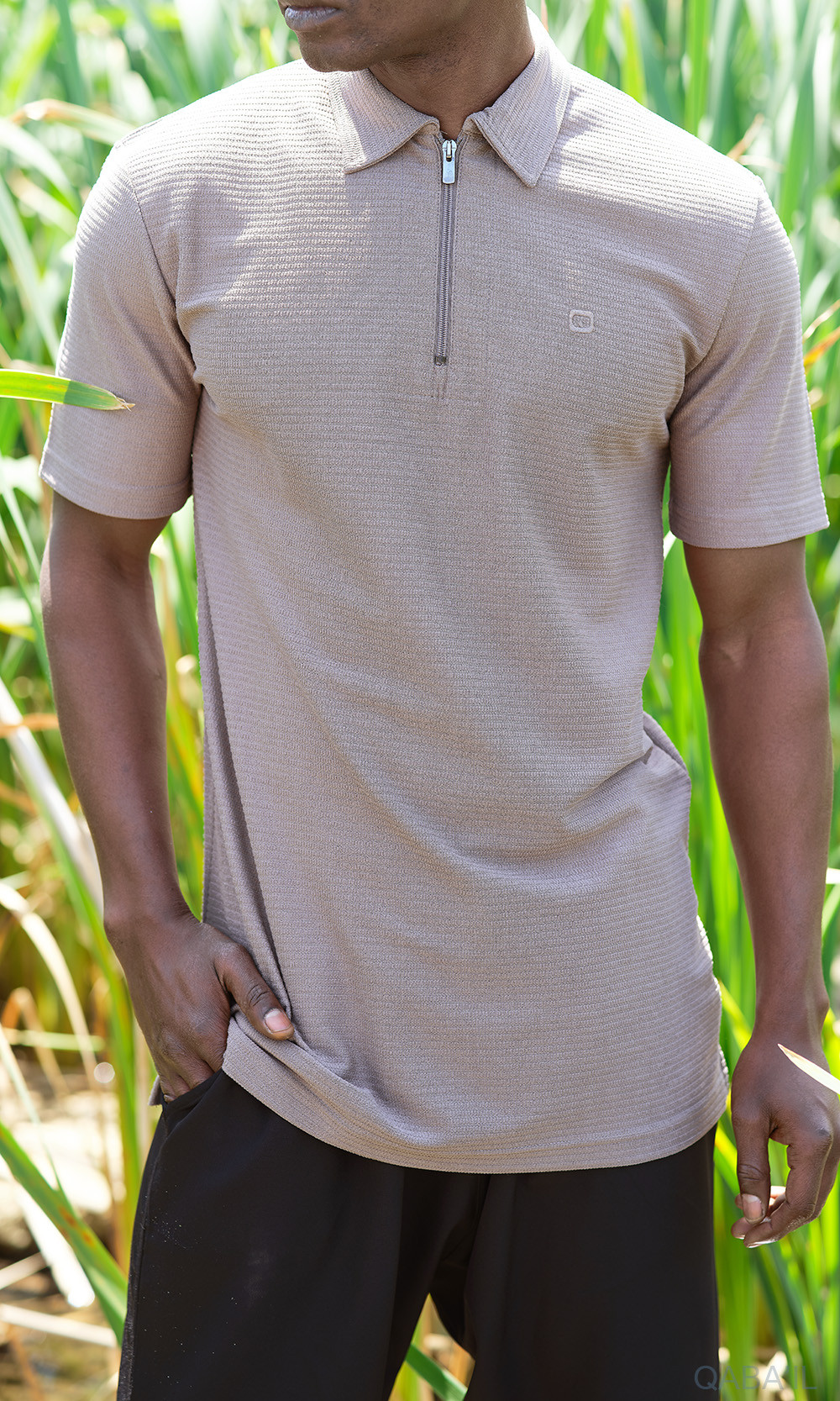 Polo Timeless 8012 - taupe  - Qabail
