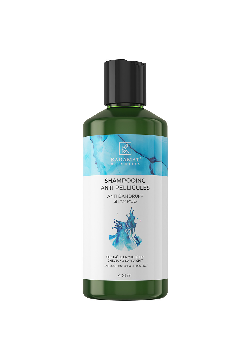 Shampoing anti pellicules 400ml – Karamat Cosmetics
