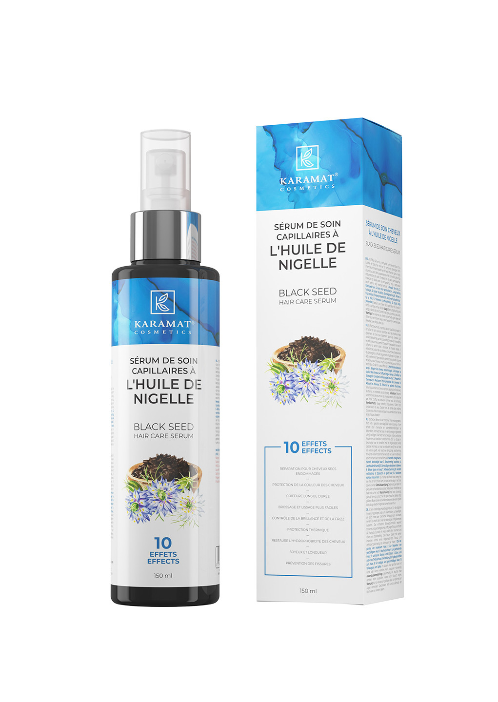 Sérum de soin capillaires à l’Huile de Nigelle 150 ml - Karamat