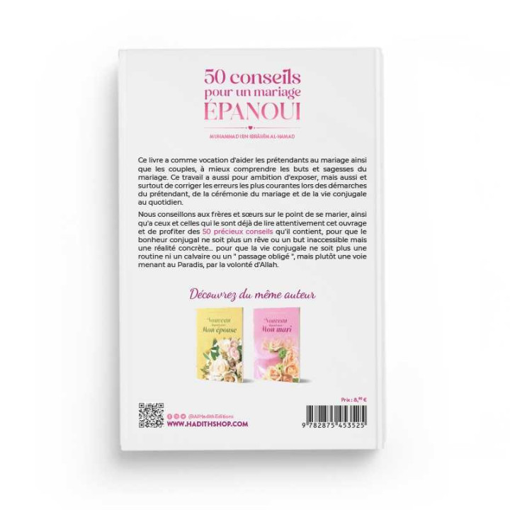 50 conseils pour un mariage épanoui - Editions Al Hadith