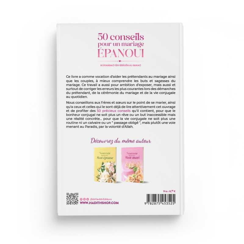 50 conseils pour un mariage épanoui - Editions Al Hadith