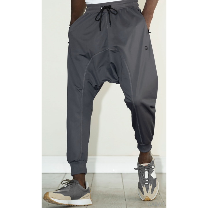 Sarouel Jogging Léger - Gris Foncé - Qaba'il