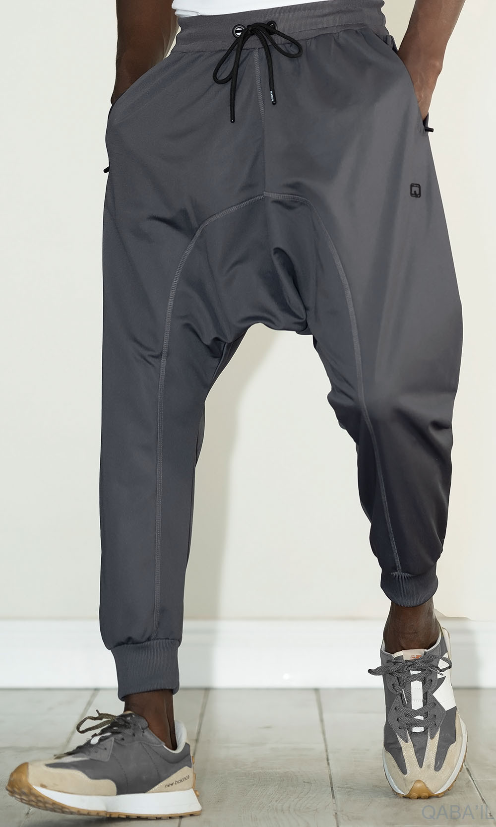 Sarouel Jogging Léger - Gris Foncé - Qaba'il