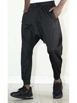 Sarouel Jogging Léger Noir-...