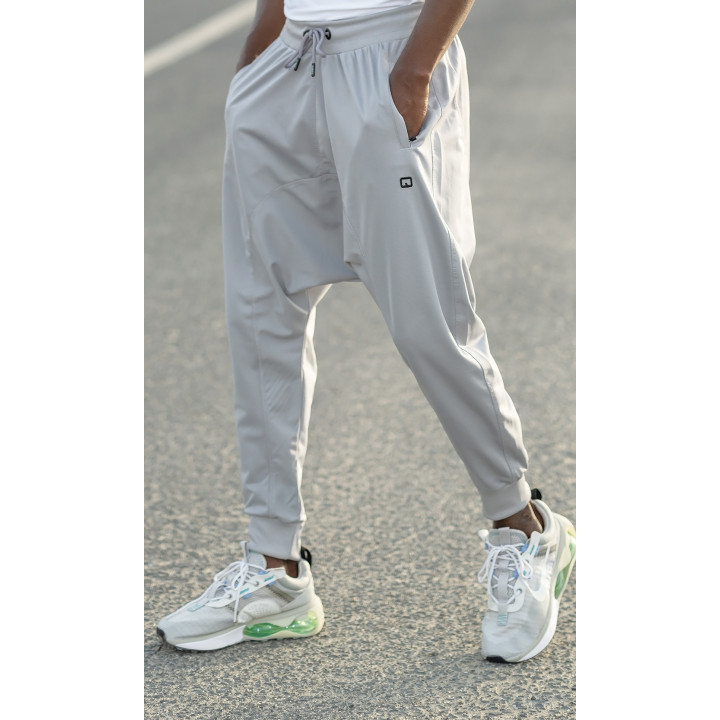 Sarouel Jogging Léger - Gris clair - Qaba'il