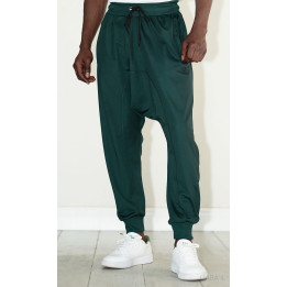 Sarouel Jogging Léger vert bouteille - Qabail