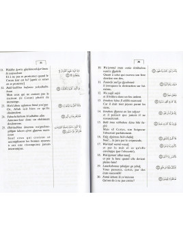 LE SENS DES VERSETS DU NOBLE CORAN JUZ AMMA