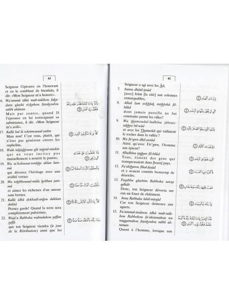 LE SENS DES VERSETS DU NOBLE CORAN JUZ AMMA