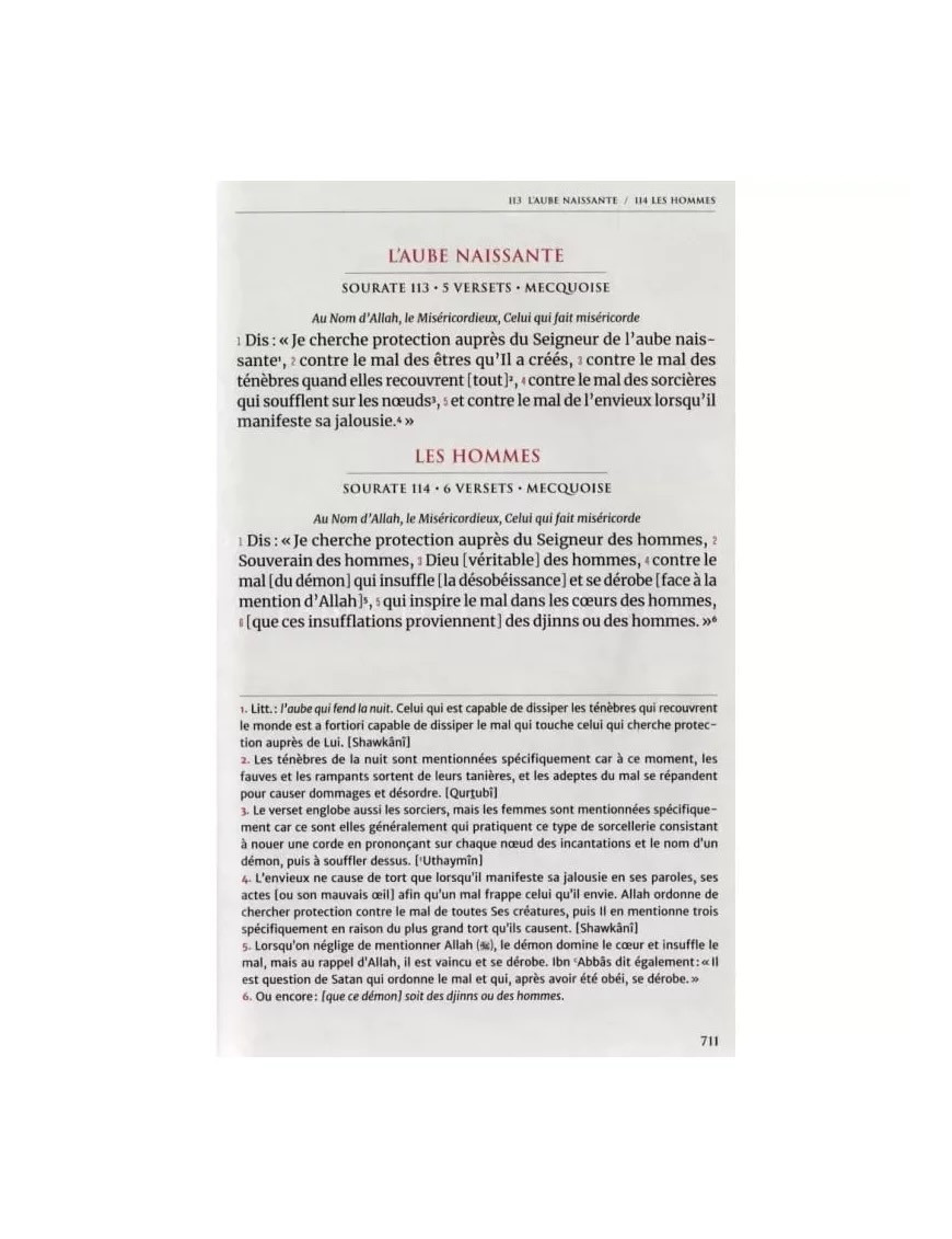 Le Coran - exclusivement en français - format normal - Tawbah