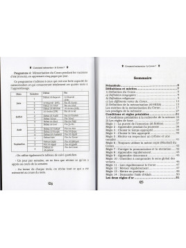 COMMENT MEMORISER LE CORAN