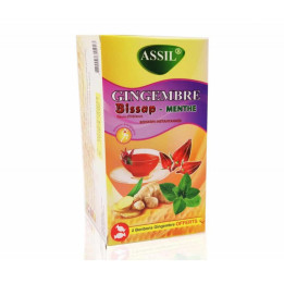 Tisane Gingembre Bissap et Menthe - 100% Naturelle - Assil