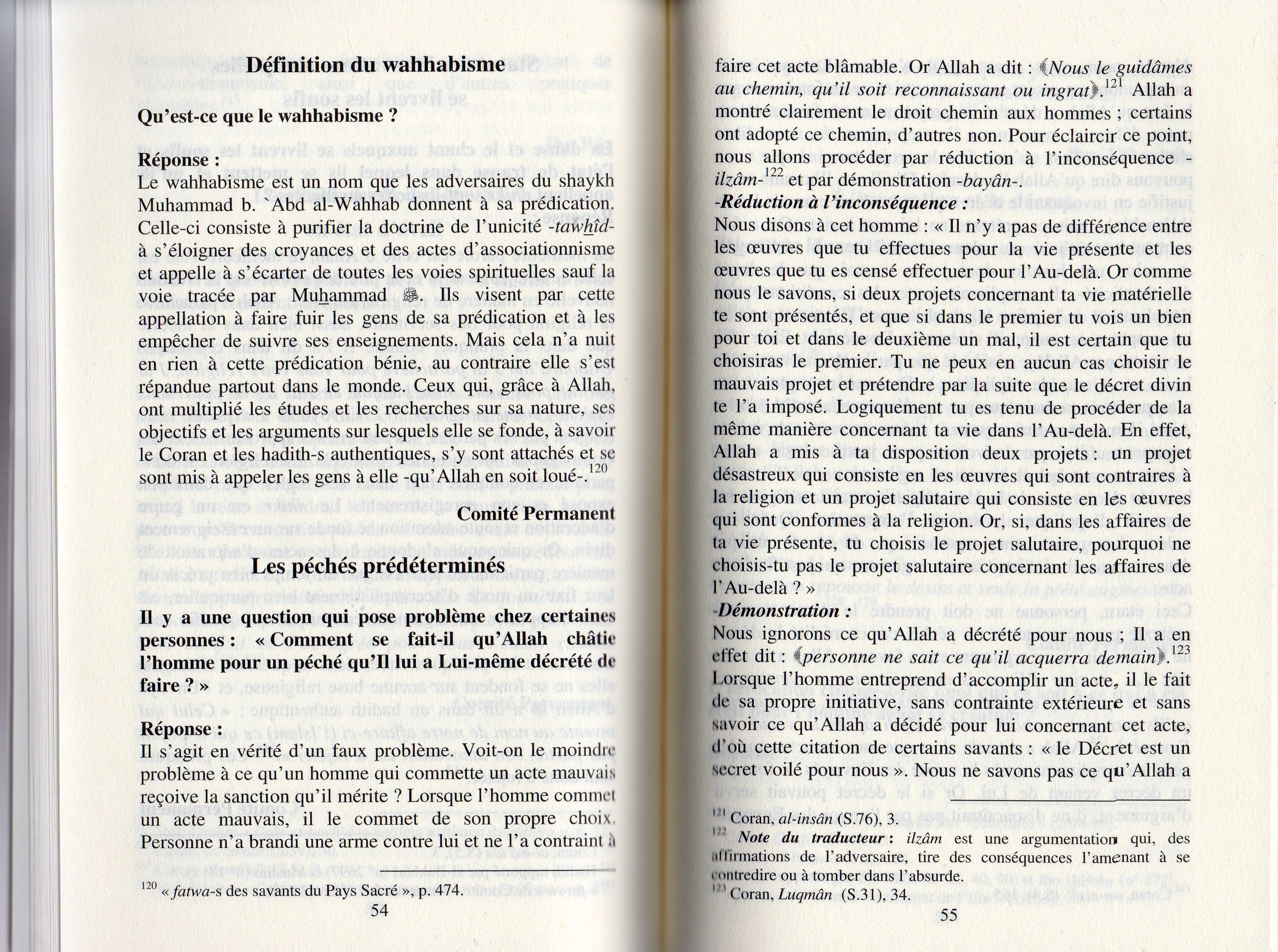 FATAWAS DE LA FAMILLE MUSULMANE 1ER PARTIE DOGME