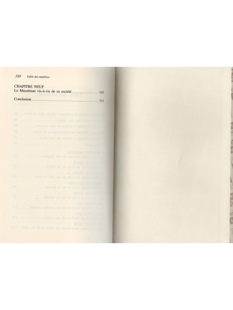 LA PERSONNALITE DU MUSULMAN