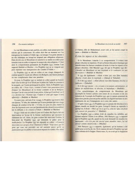 LA PERSONNALITE DU MUSULMAN