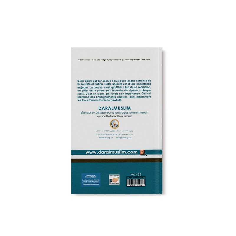 Quelques leçons de la sourate El Fatiha - Librairie Le Savoir