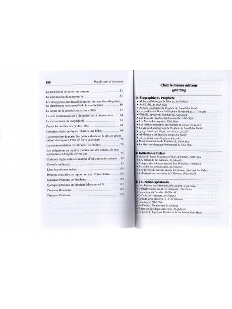 L'ACCUEIL DU NOUVEAU-NE 1000 PRENOMS ARABES ET DES CONSEILS MEDICINAUX