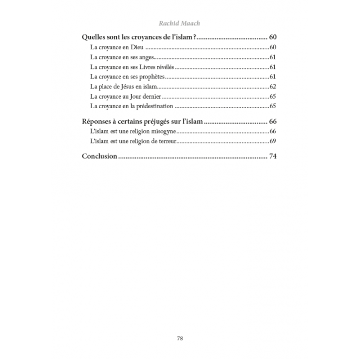 Découvrir l’islam - Rachid Maach - Editions Al hadith