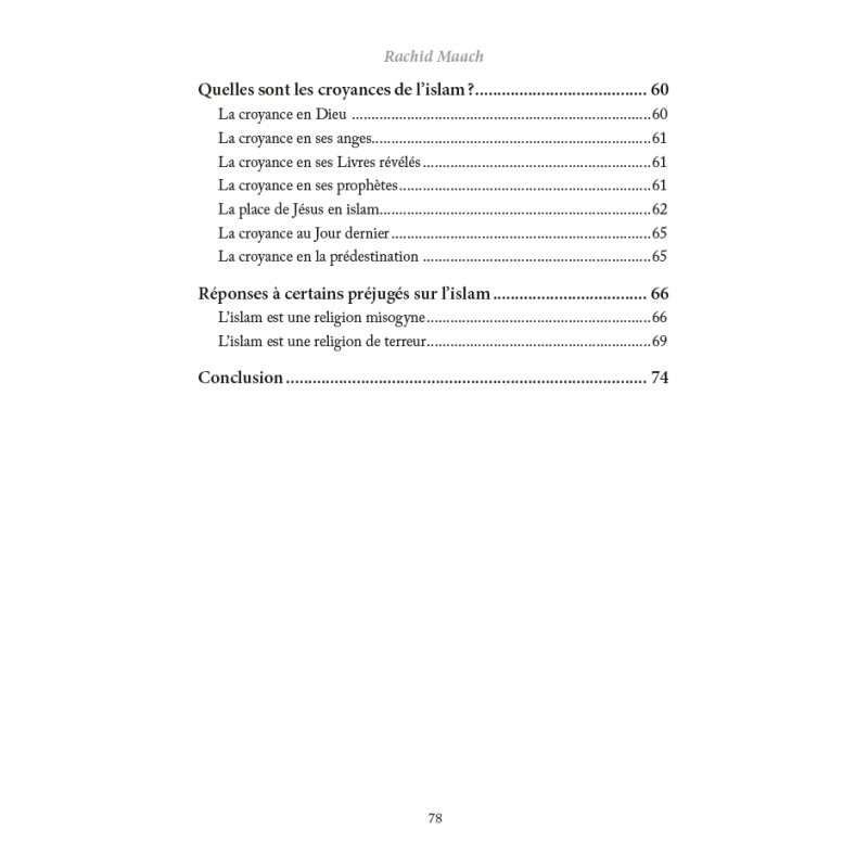 Découvrir l’islam - Rachid Maach - Editions Al hadith