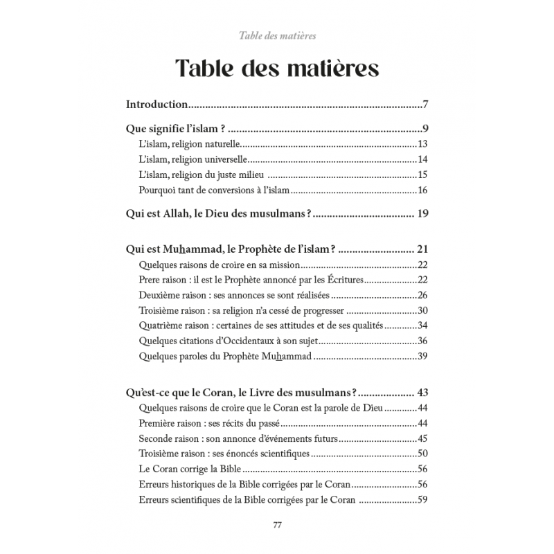 Découvrir l’islam - Rachid Maach - Editions Al hadith