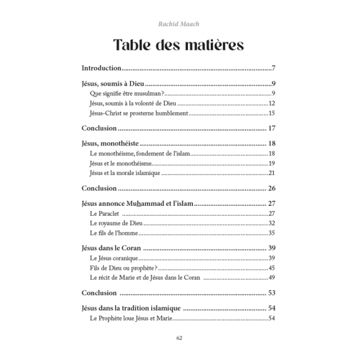 Jésus est-il musulman ? - Rachid Maach - Editions Al hadith